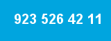 923 526 42 11